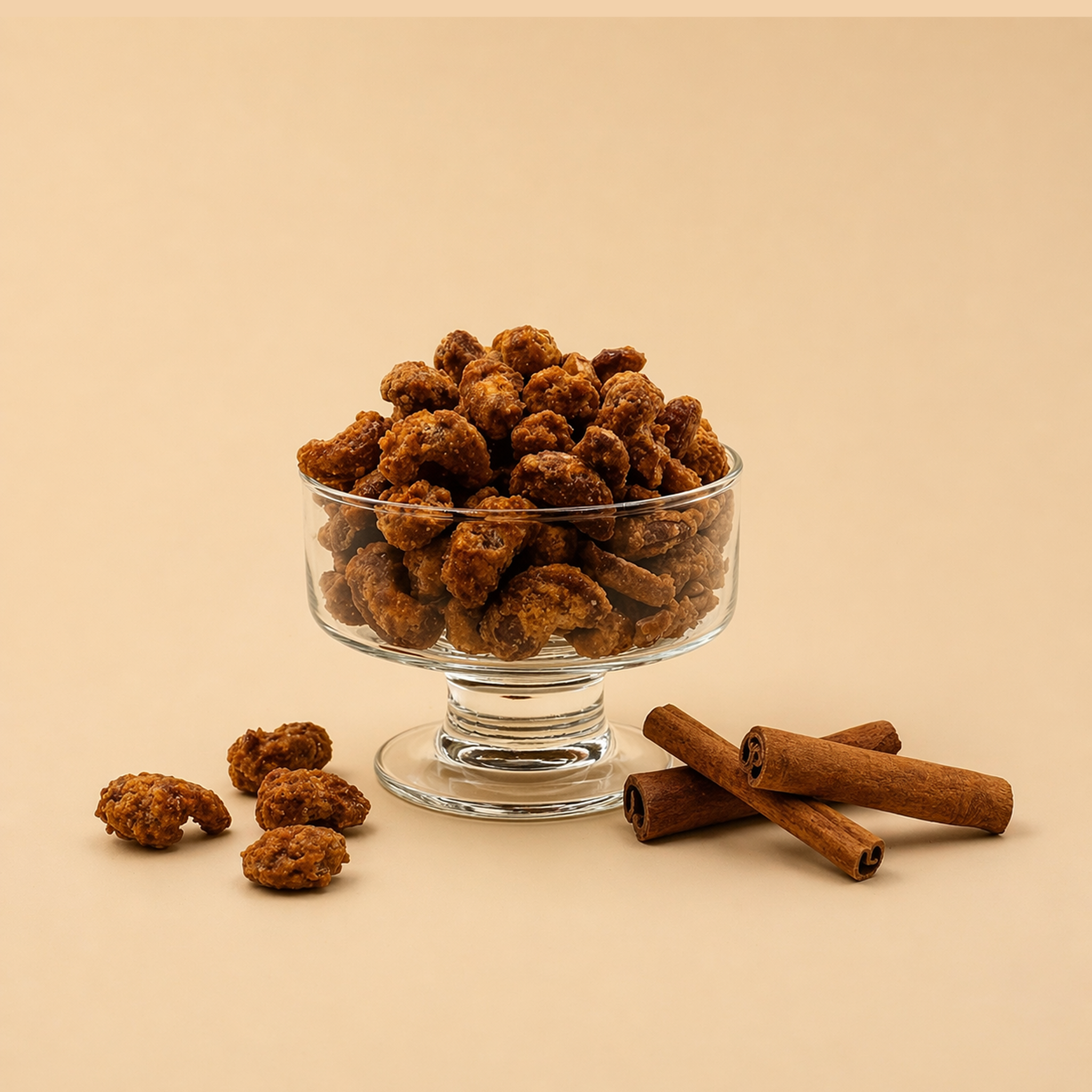 Noix de cajou caramélisées Canelle