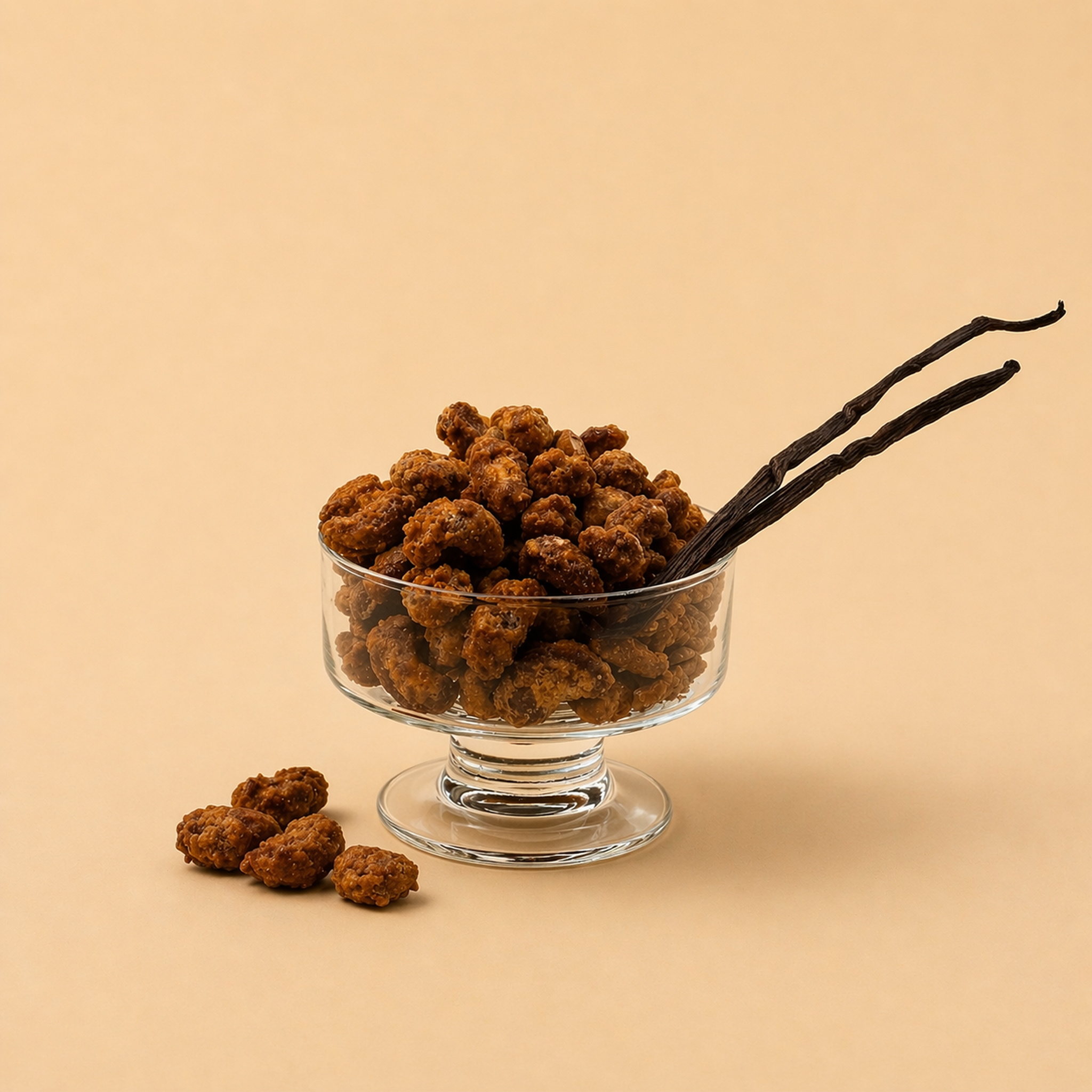 Noix de Cajou caramélisées Vanille